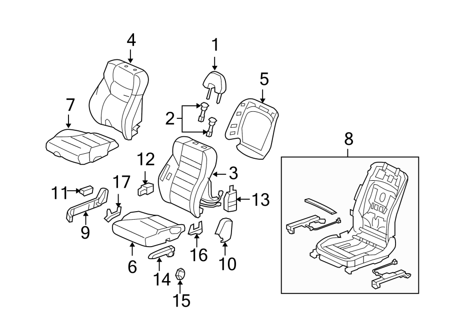 12Seats & tracks. Front seat components.https://images.simplepart.com/images/parts/motor/fullsize/4442510.png