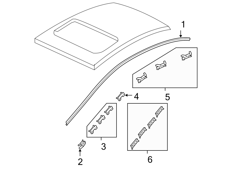 1ROOF. EXTERIOR TRIM.https://images.simplepart.com/images/parts/motor/fullsize/4442575.png