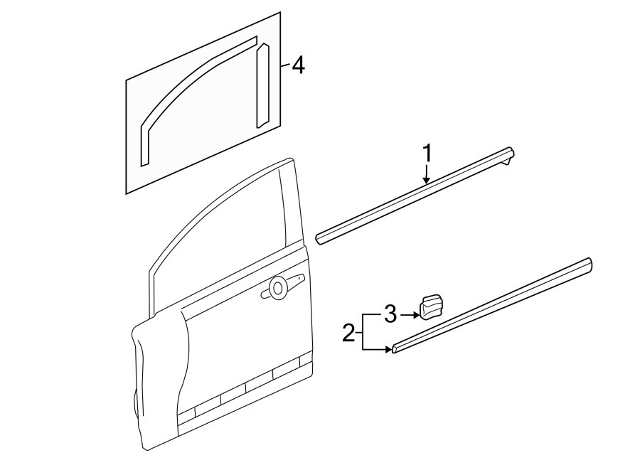 2FRONT DOOR. EXTERIOR TRIM.https://images.simplepart.com/images/parts/motor/fullsize/4442655.png