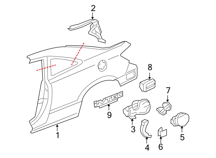 8QUARTER PANEL & COMPONENTS.https://images.simplepart.com/images/parts/motor/fullsize/4442730.png