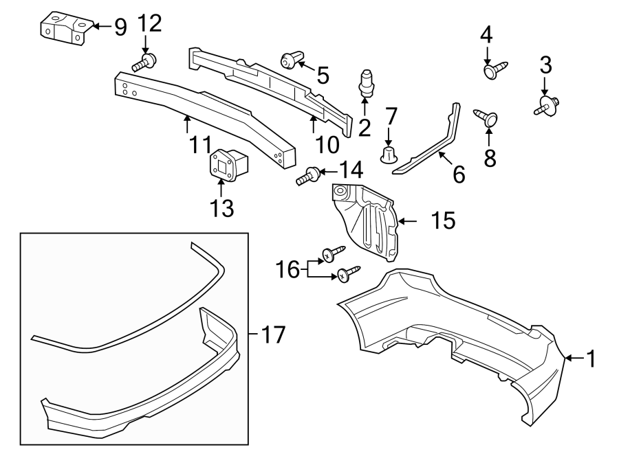 14REAR BUMPER. BUMPER & COMPONENTS.https://images.simplepart.com/images/parts/motor/fullsize/4442905.png