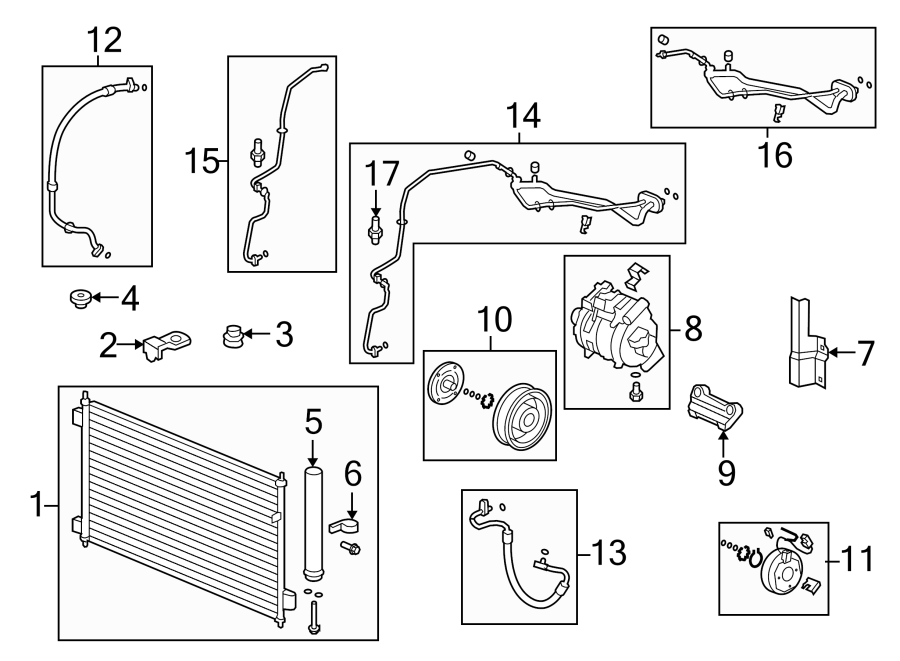 6Air conditioner & heater. Compressor & lines.https://images.simplepart.com/images/parts/motor/fullsize/4443075.png