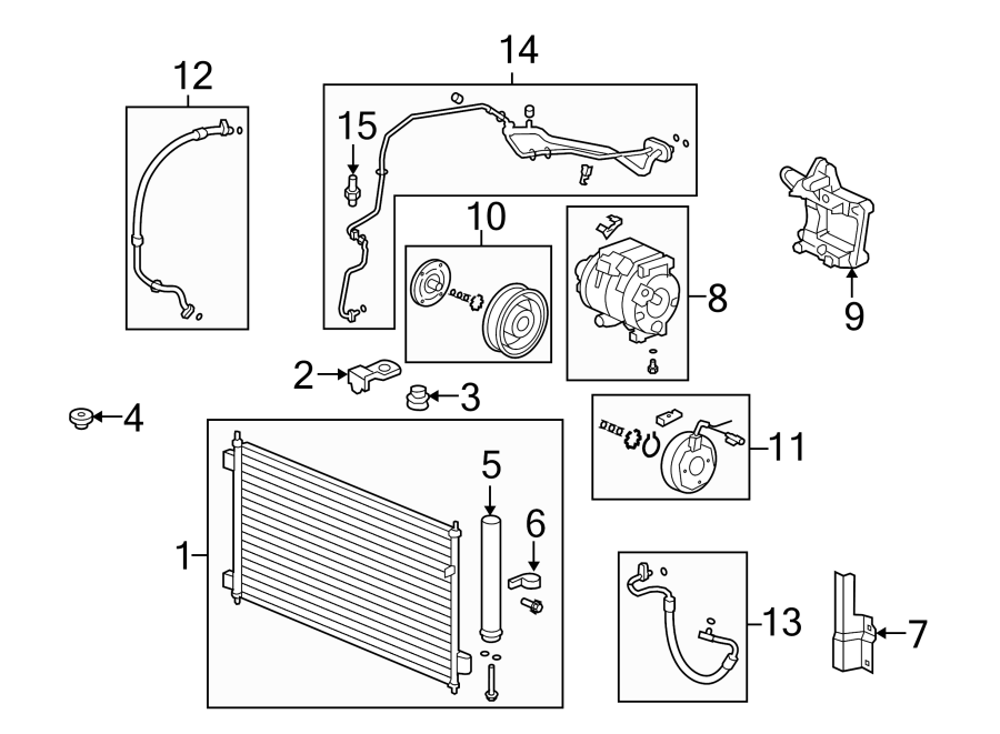 12AIR CONDITIONER & HEATER. COMPRESSOR & LINES. CONDENSER.https://images.simplepart.com/images/parts/motor/fullsize/4443080.png