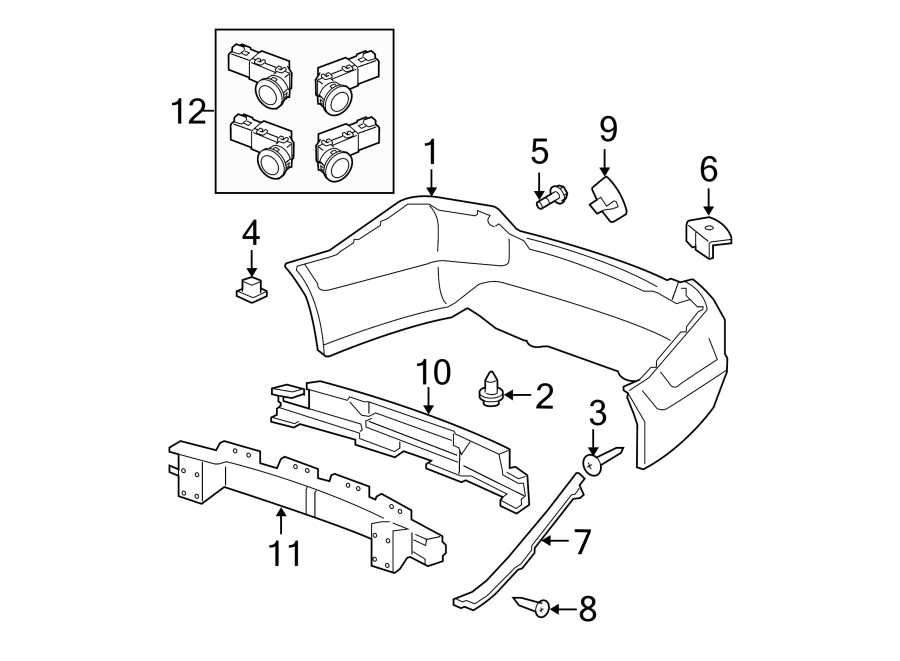 6REAR BUMPER. BUMPER & COMPONENTS.https://images.simplepart.com/images/parts/motor/fullsize/4443710.png