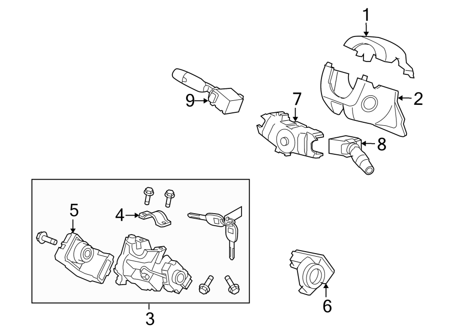 6STEERING COLUMN. SHROUD. SWITCHES & LEVERS.https://images.simplepart.com/images/parts/motor/fullsize/4444370.png