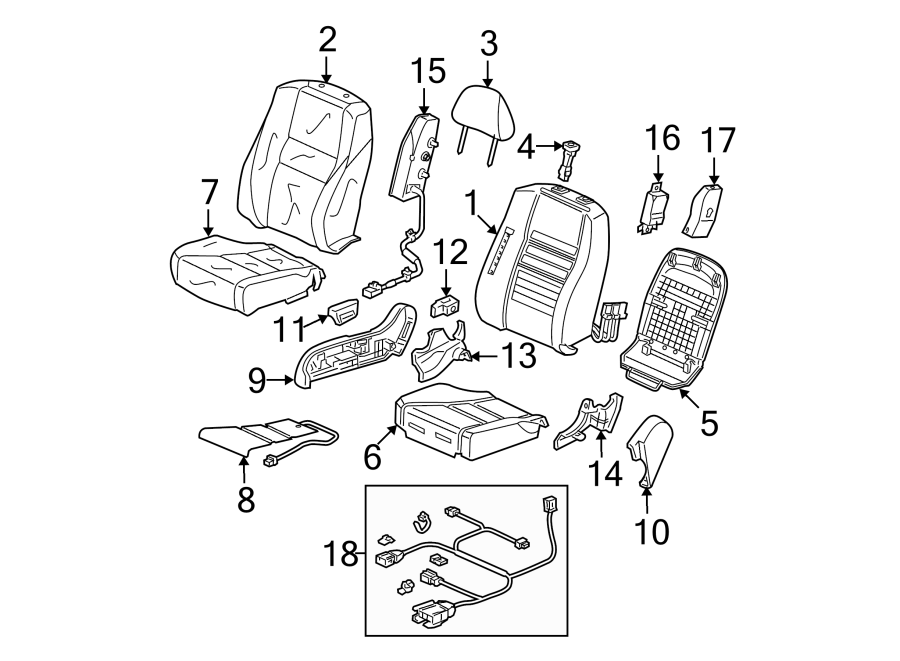 12SEATS & TRACKS. FRONT SEAT COMPONENTS.https://images.simplepart.com/images/parts/motor/fullsize/4444465.png