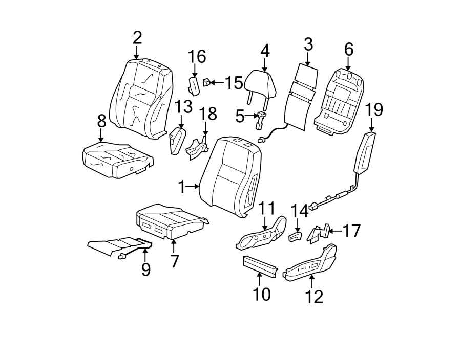 5SEATS & TRACKS. FRONT SEAT COMPONENTS.https://images.simplepart.com/images/parts/motor/fullsize/4444470.png