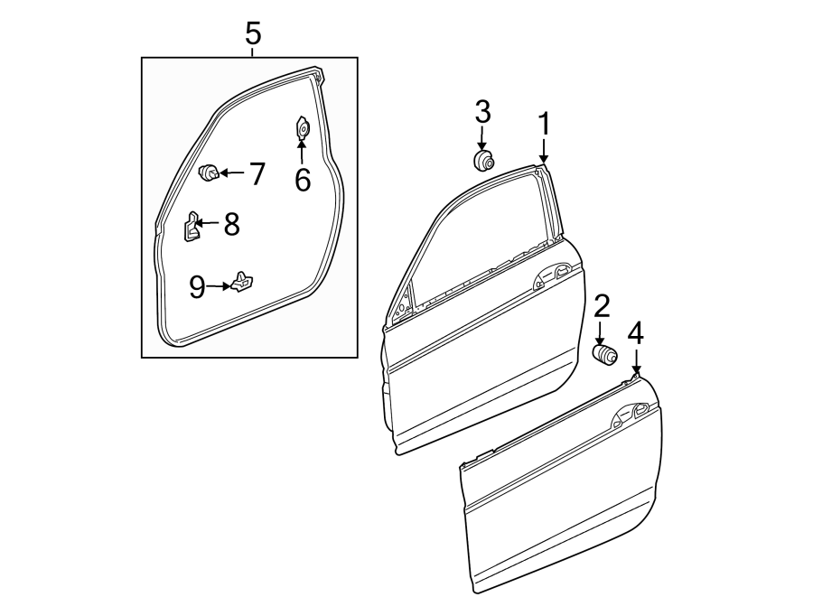 3DOOR & COMPONENTS.https://images.simplepart.com/images/parts/motor/fullsize/4444530.png