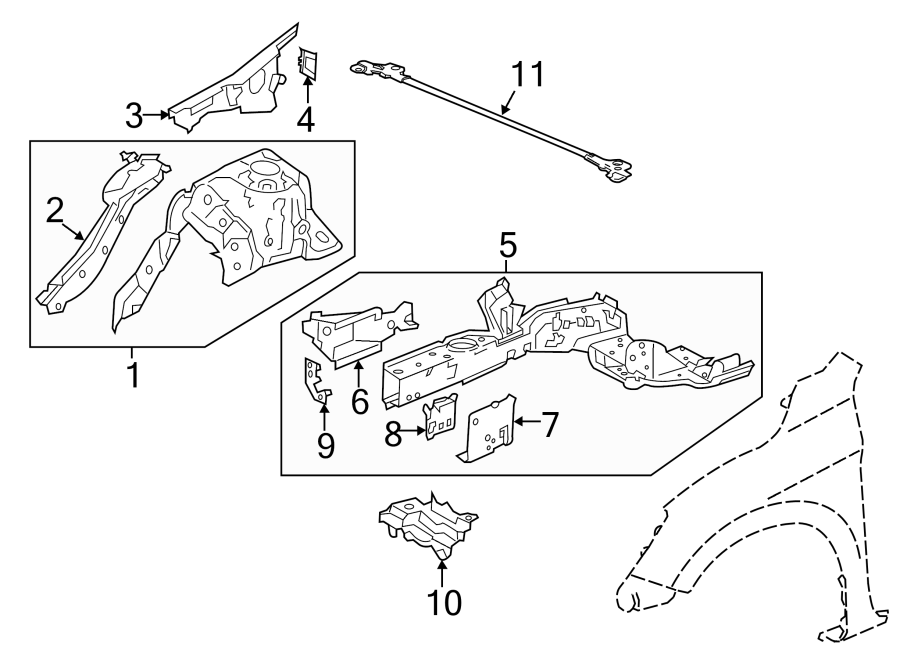 10FENDER. STRUCTURAL COMPONENTS & RAILS.https://images.simplepart.com/images/parts/motor/fullsize/4445105.png