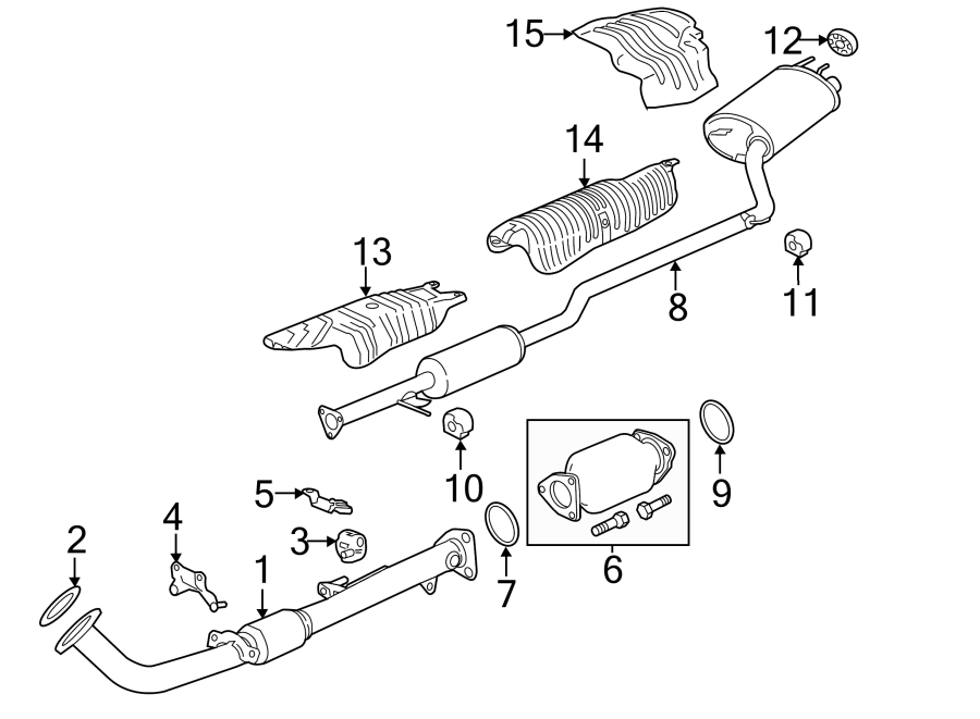 7EXHAUST SYSTEM. EXHAUST COMPONENTS.https://images.simplepart.com/images/parts/motor/fullsize/4445245.png