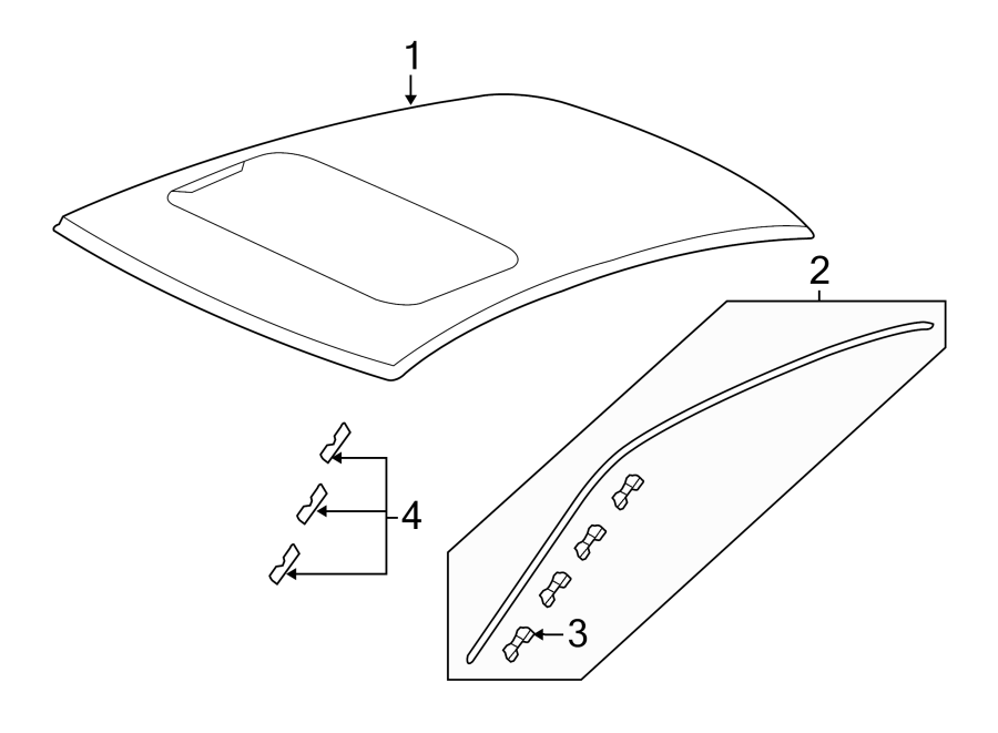 3EXTERIOR TRIM. ROOF & COMPONENTS.https://images.simplepart.com/images/parts/motor/fullsize/4445455.png