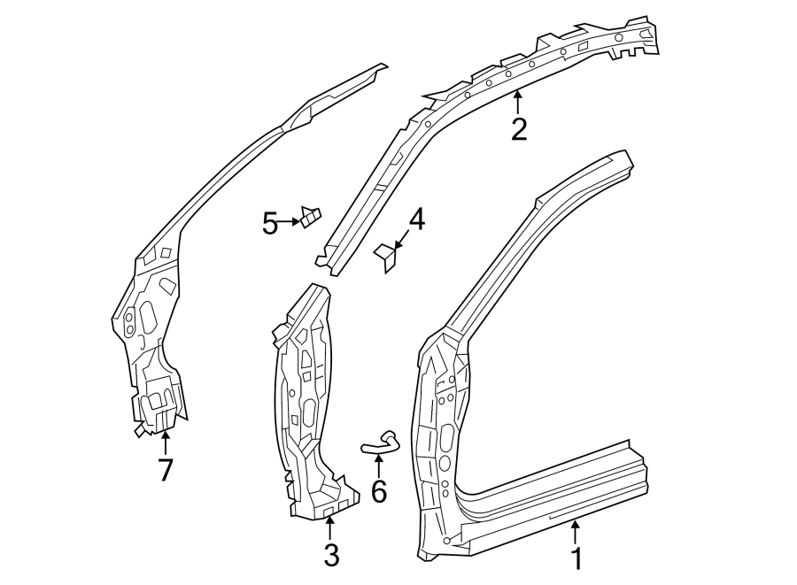 3PILLARS. ROCKER & FLOOR. HINGE PILLAR.https://images.simplepart.com/images/parts/motor/fullsize/4445475.png