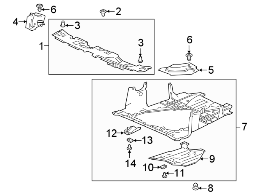 7RADIATOR SUPPORT. SPLASH SHIELDS.https://images.simplepart.com/images/parts/motor/fullsize/4446040.png