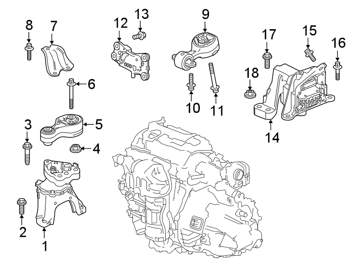 15ENGINE / TRANSAXLE. ENGINE & TRANS MOUNTING.https://images.simplepart.com/images/parts/motor/fullsize/4446260.png