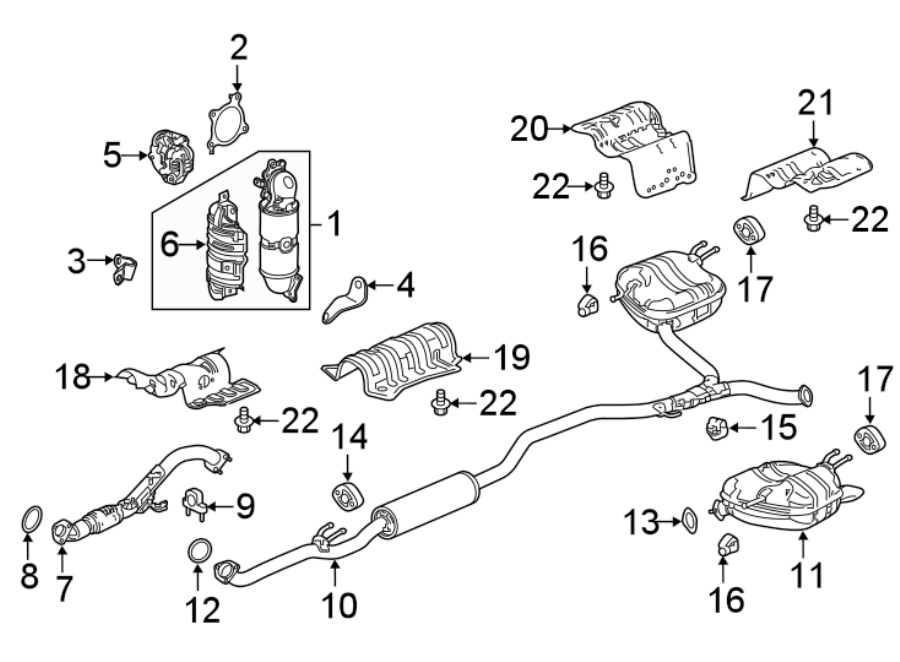 4EXHAUST SYSTEM. EXHAUST COMPONENTS.https://images.simplepart.com/images/parts/motor/fullsize/4446275.png