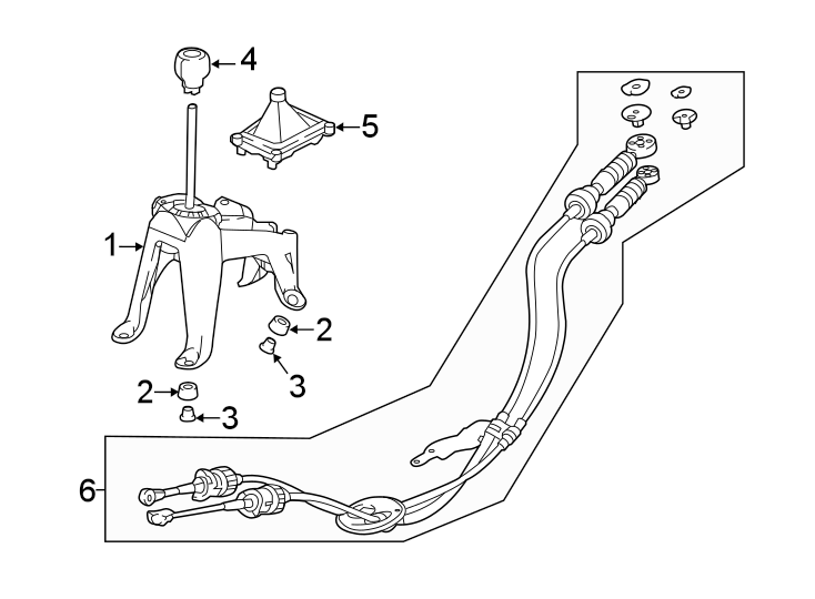 5CONSOLE. TRANSMISSION SHIFT LEVER.https://images.simplepart.com/images/parts/motor/fullsize/4446445.png