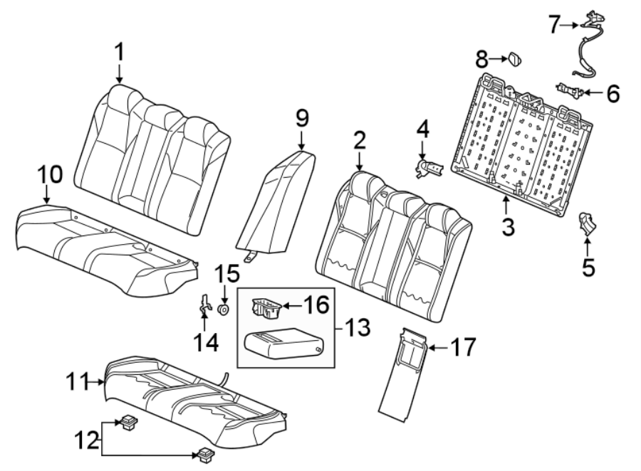 15SEATS & TRACKS. REAR SEAT COMPONENTS.https://images.simplepart.com/images/parts/motor/fullsize/4446510.png