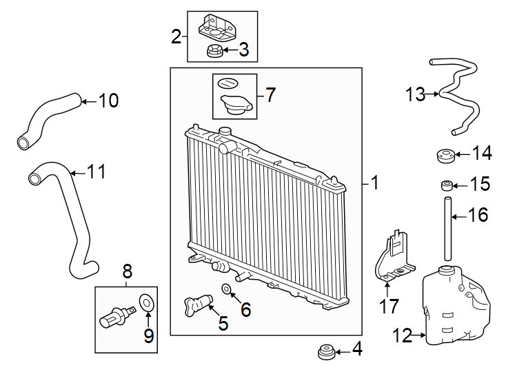 1Radiator & components.https://images.simplepart.com/images/parts/motor/fullsize/4447065.png