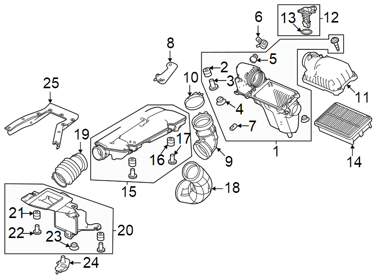 11Engine / transaxle. Air intake.https://images.simplepart.com/images/parts/motor/fullsize/4447245.png