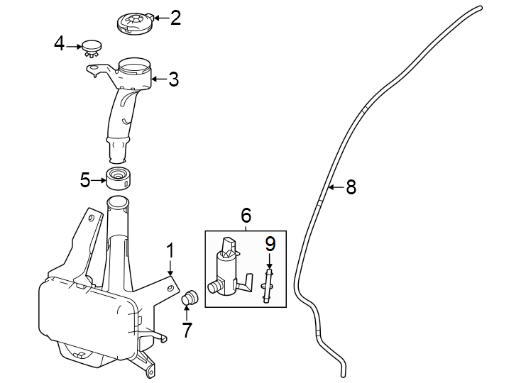 7Windshield. Washer components.https://images.simplepart.com/images/parts/motor/fullsize/4447390.png