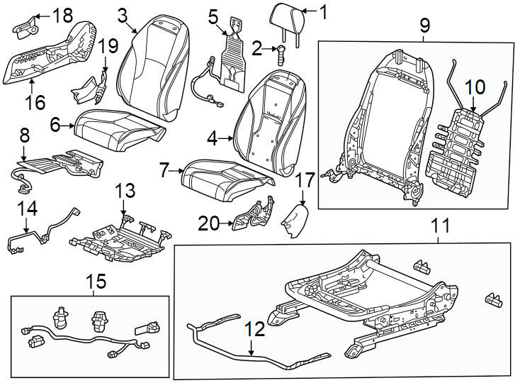 3Seats & tracks. Passenger seat components.https://images.simplepart.com/images/parts/motor/fullsize/4447490.png