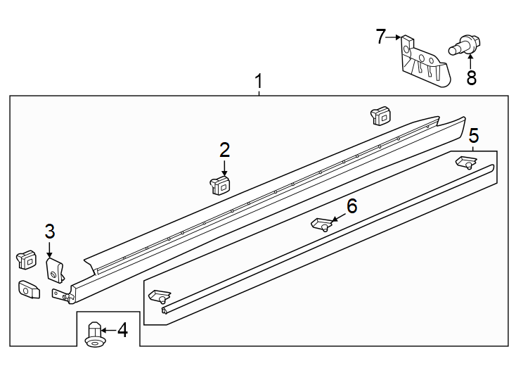 7Pillars. Rocker & floor. Exterior trim.https://images.simplepart.com/images/parts/motor/fullsize/4447575.png