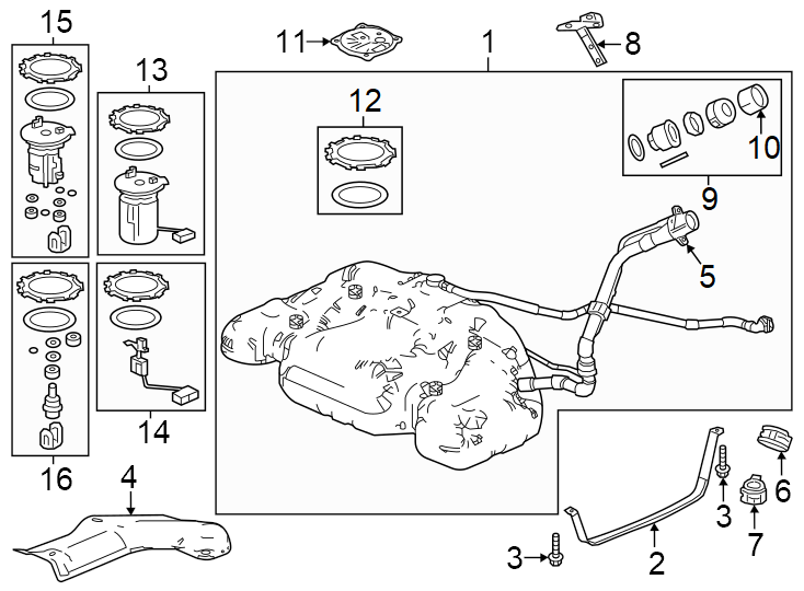 13Fuel system components.https://images.simplepart.com/images/parts/motor/fullsize/4447670.png