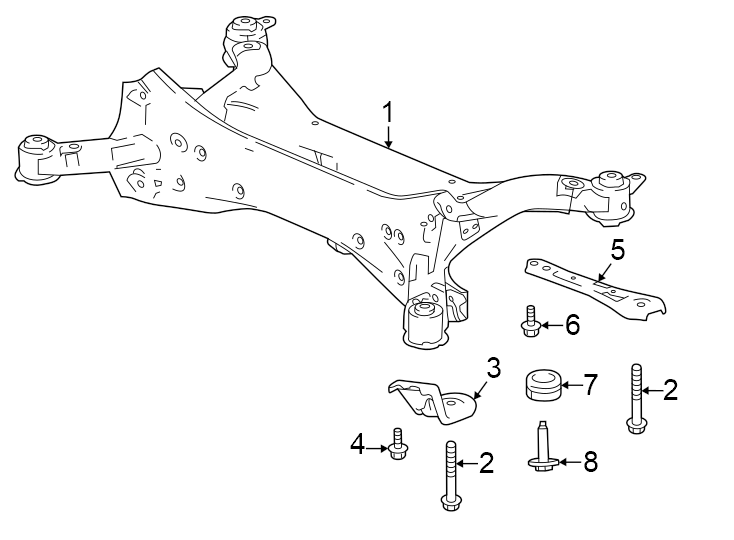 8Rear suspension. Suspension mounting.https://images.simplepart.com/images/parts/motor/fullsize/4447695.png