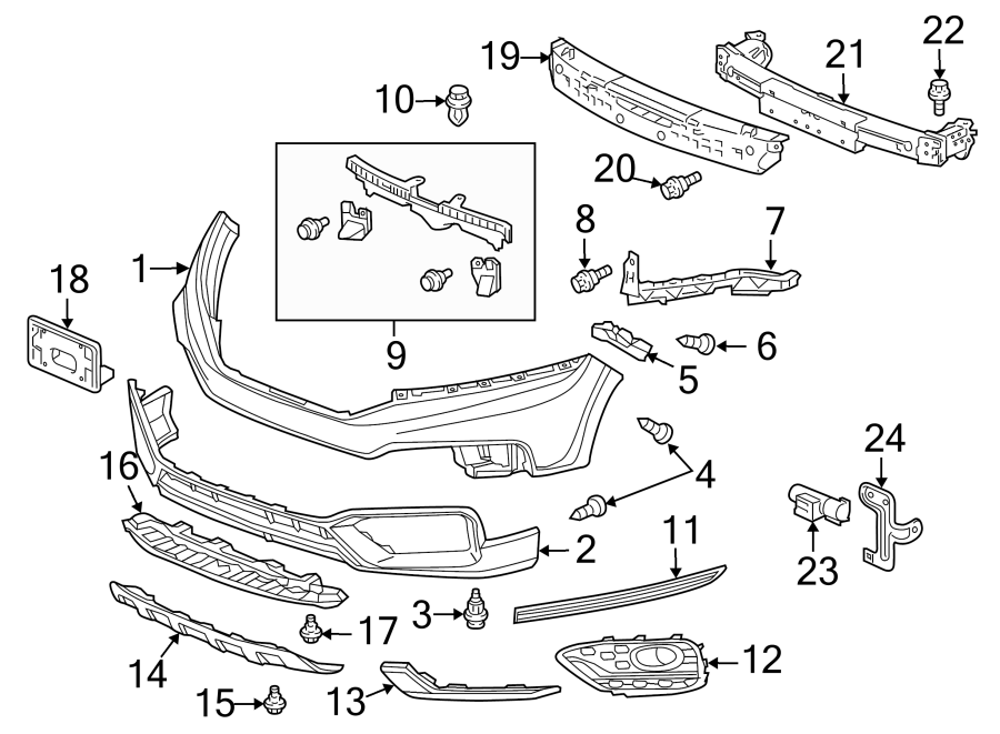 10FRONT BUMPER. BUMPER & COMPONENTS.https://images.simplepart.com/images/parts/motor/fullsize/4448012.png