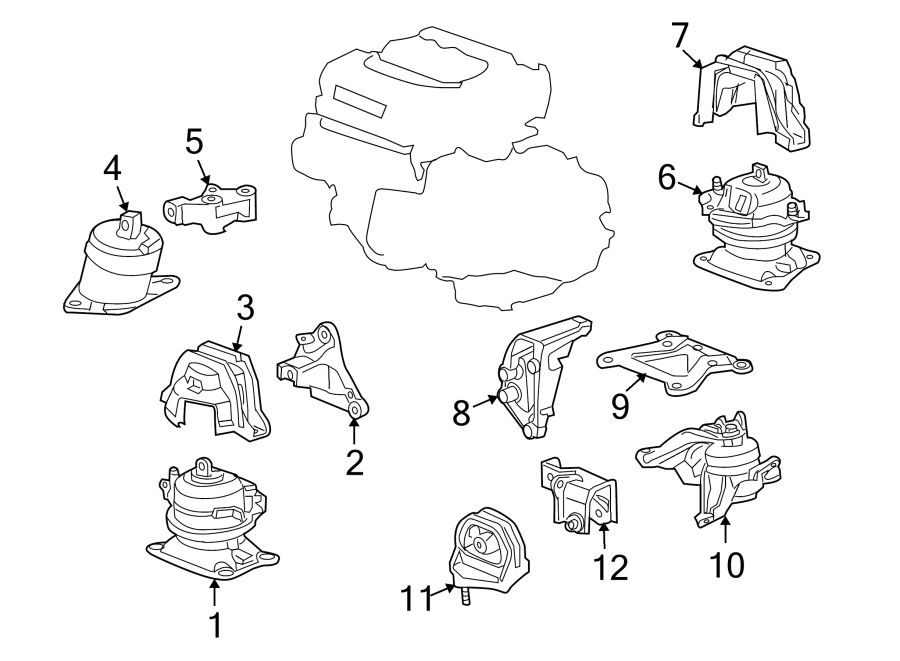 12ENGINE / TRANSAXLE. ENGINE & TRANS MOUNTING.https://images.simplepart.com/images/parts/motor/fullsize/4448155.png