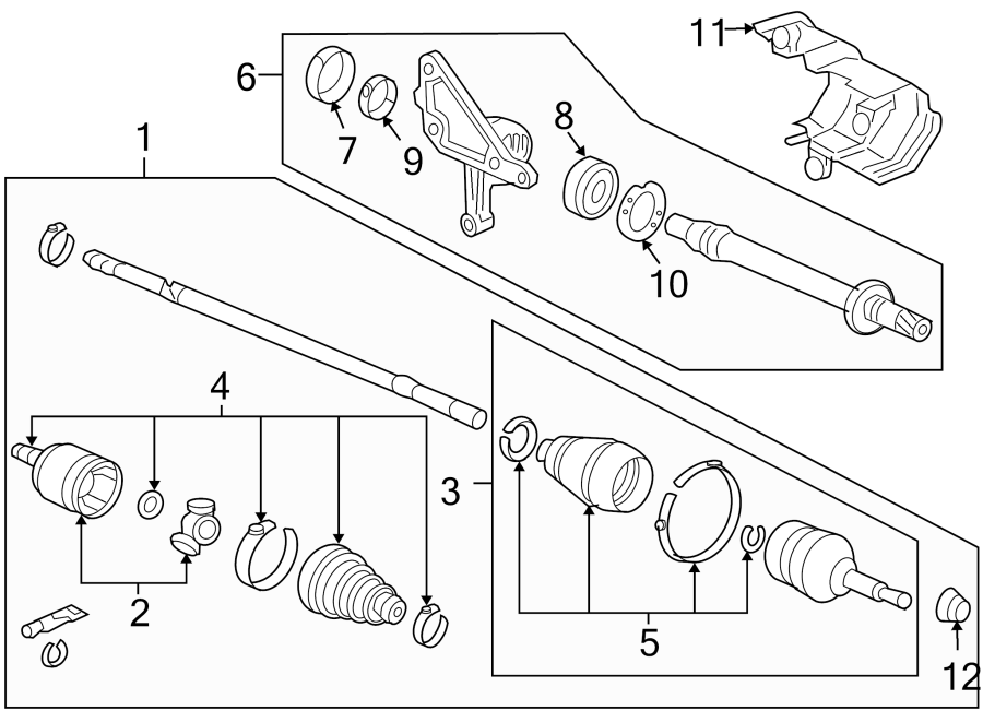 FRONT SUSPENSION. DRIVE AXLES.