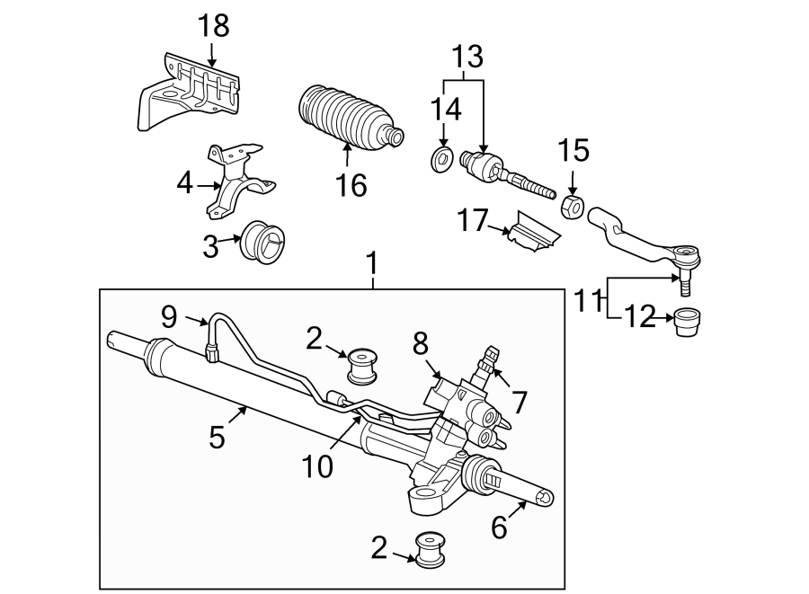 9STEERING GEAR & LINKAGE.https://images.simplepart.com/images/parts/motor/fullsize/4448225.png