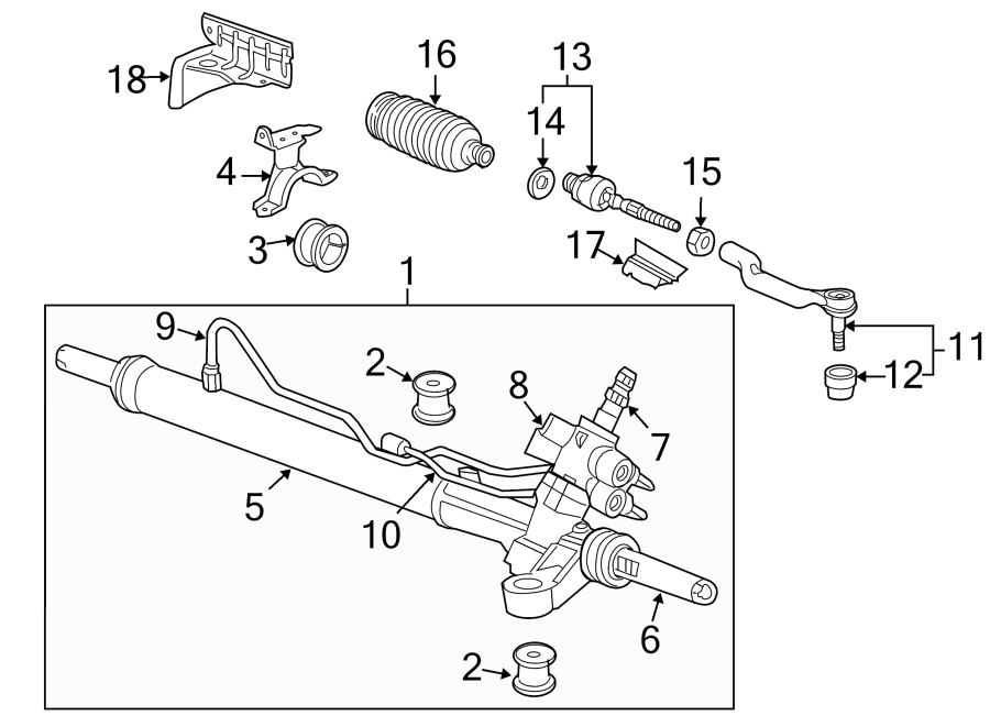 14STEERING GEAR & LINKAGE.https://images.simplepart.com/images/parts/motor/fullsize/4448226.png