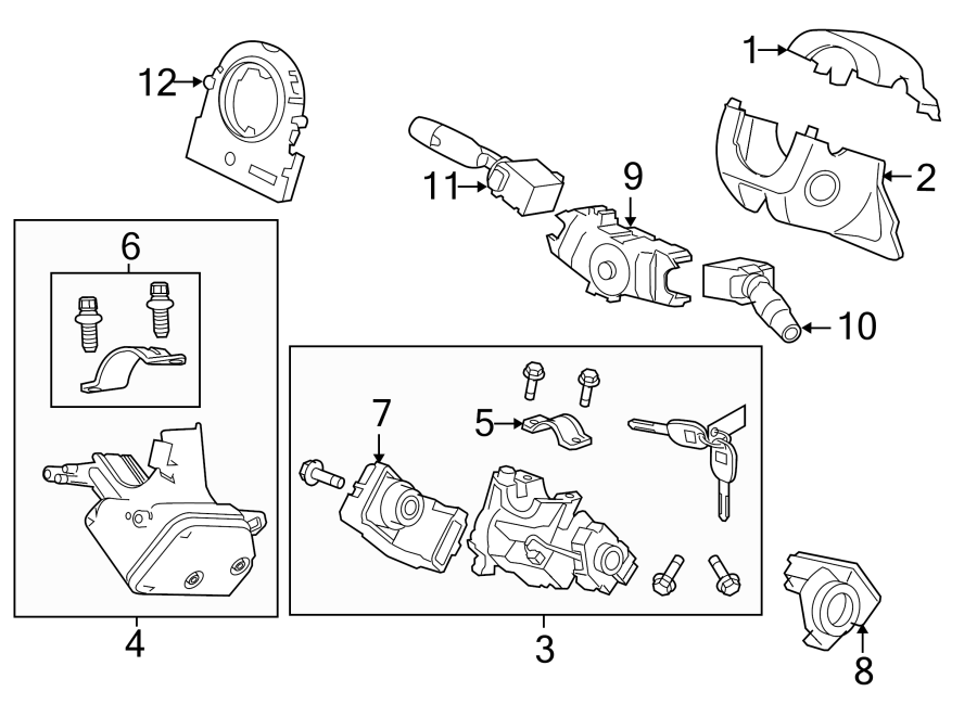 8STEERING COLUMN. SHROUD. SWITCHES & LEVERS.https://images.simplepart.com/images/parts/motor/fullsize/4448240.png