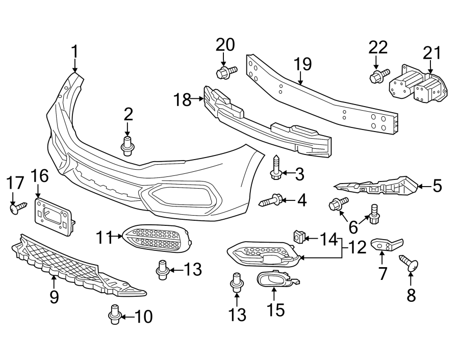 20FRONT BUMPER. BUMPER & COMPONENTS.https://images.simplepart.com/images/parts/motor/fullsize/4449007.png