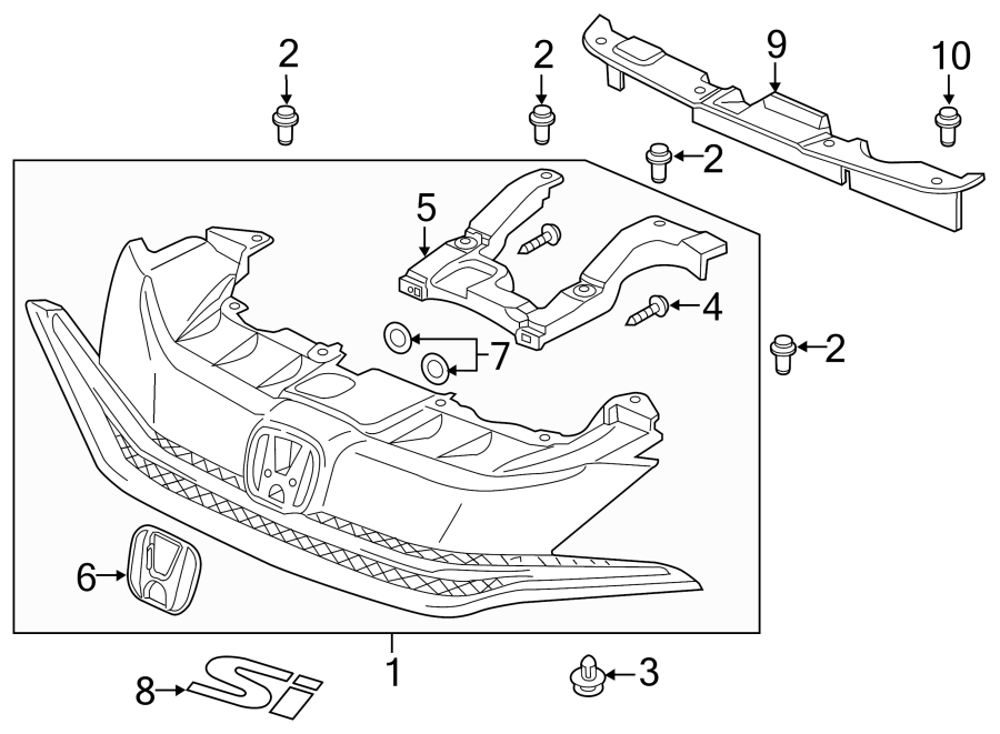 4GRILLE & COMPONENTS.https://images.simplepart.com/images/parts/motor/fullsize/4449017.png