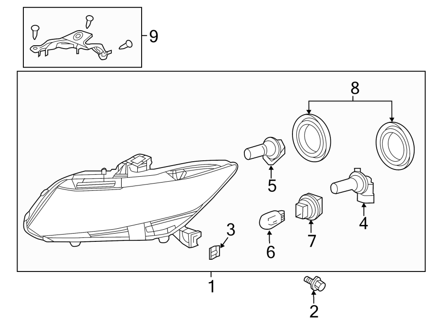 7FRONT LAMPS. HEADLAMP COMPONENTS.https://images.simplepart.com/images/parts/motor/fullsize/4449030.png