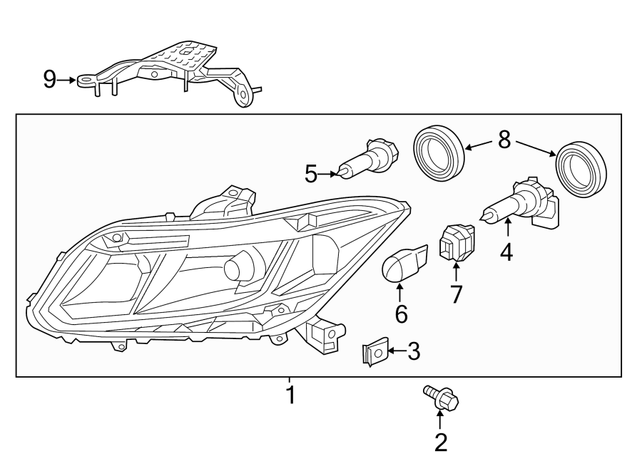 7FRONT LAMPS. HEADLAMP COMPONENTS.https://images.simplepart.com/images/parts/motor/fullsize/4449040.png