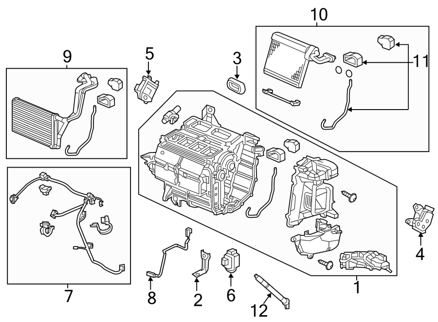 1AIR CONDITIONER & HEATER. EVAPORATOR & HEATER COMPONENTS.https://images.simplepart.com/images/parts/motor/fullsize/4449120.png