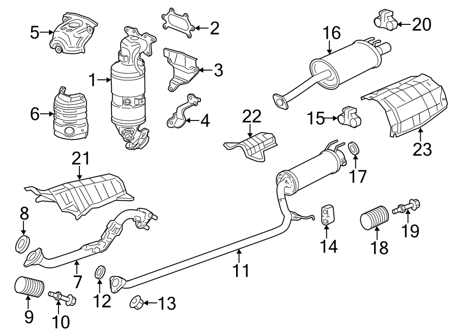 21EXHAUST SYSTEM. EXHAUST COMPONENTS.https://images.simplepart.com/images/parts/motor/fullsize/4449265.png