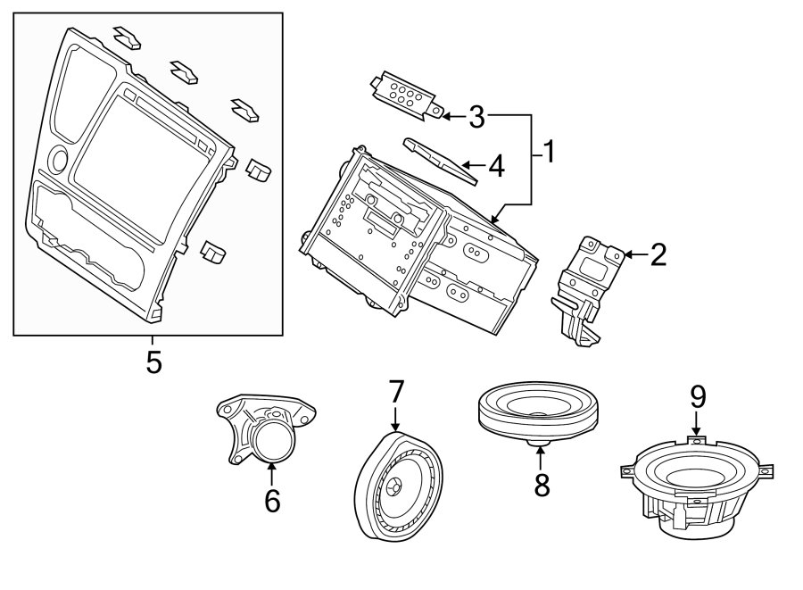 3INSTRUMENT PANEL. SOUND SYSTEM.https://images.simplepart.com/images/parts/motor/fullsize/4449442.png