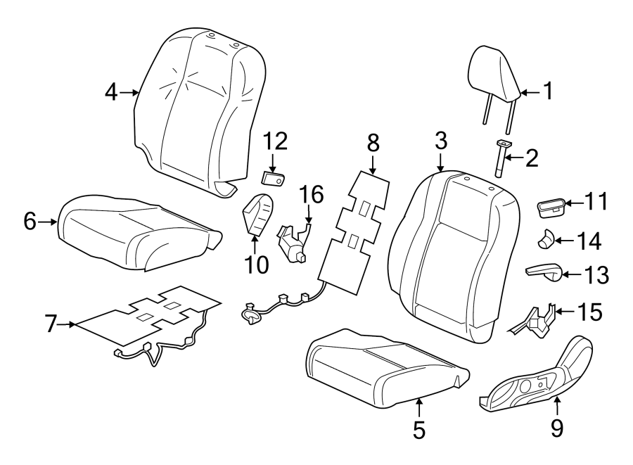 6SEATS & TRACKS. FRONT SEAT COMPONENTS.https://images.simplepart.com/images/parts/motor/fullsize/4449475.png