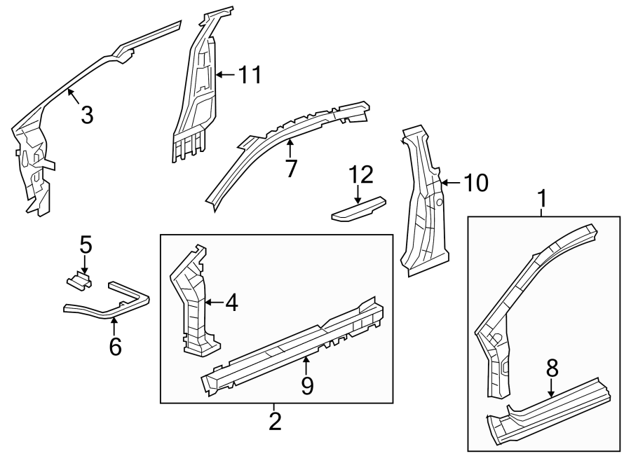 10PILLARS. ROCKER & FLOOR. CENTER PILLAR. HINGE PILLAR.https://images.simplepart.com/images/parts/motor/fullsize/4449550.png