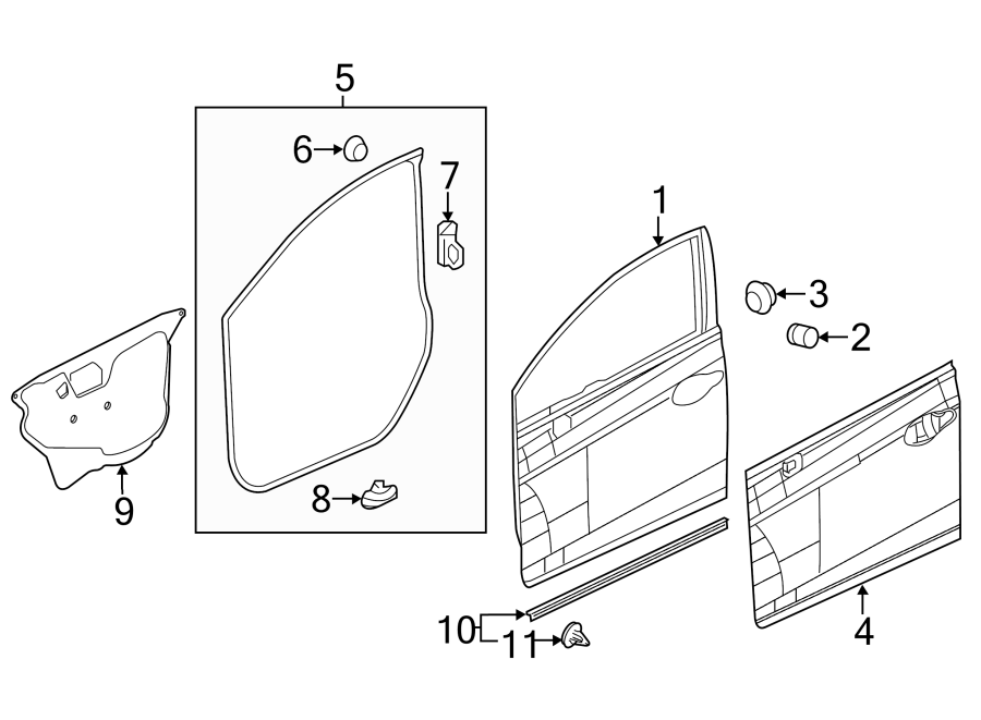 5FRONT DOOR. DOOR & COMPONENTS.https://images.simplepart.com/images/parts/motor/fullsize/4449610.png