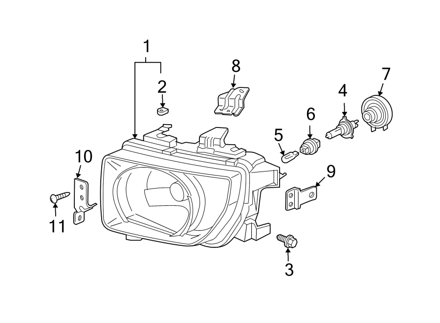 4FRONT LAMPS. HEADLAMP COMPONENTS.https://images.simplepart.com/images/parts/motor/fullsize/4450020.png