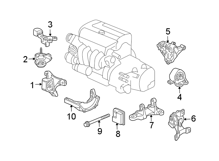 3ENGINE / TRANSAXLE. ENGINE & TRANS MOUNTING.https://images.simplepart.com/images/parts/motor/fullsize/4450155.png