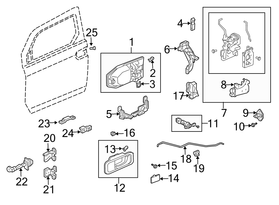 11FRONT DOOR. LOCK & HARDWARE.https://images.simplepart.com/images/parts/motor/fullsize/4450380.png