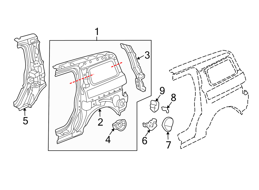 8QUARTER PANEL & COMPONENTS.https://images.simplepart.com/images/parts/motor/fullsize/4450410.png