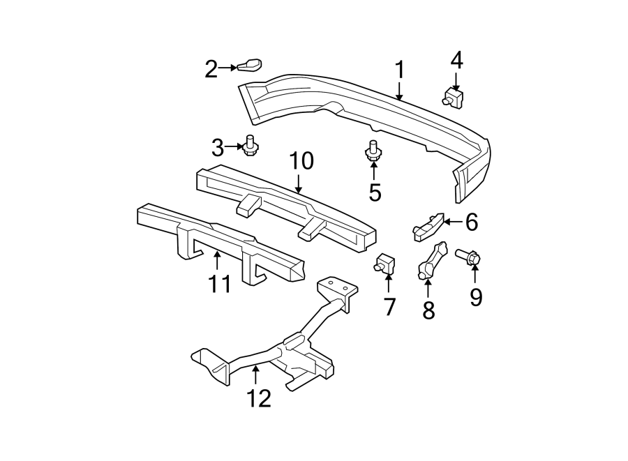 6REAR BUMPER. BUMPER & COMPONENTS.https://images.simplepart.com/images/parts/motor/fullsize/4450559.png