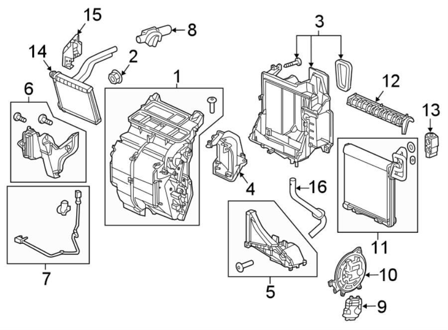 7AIR CONDITIONER & HEATER. EVAPORATOR & HEATER COMPONENTS.https://images.simplepart.com/images/parts/motor/fullsize/4451065.png